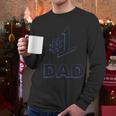 1 Dad Number One Logo Men Long Sleeve Tshirt