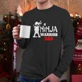 40 Family Mens Ninja Warrior Dad Apparel Fun Family Gift T-Shirt Men Long Sleeve Tshirt