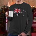 Australian Flag Vintage Style Retro Australia Flag Men Long Sleeve Tshirt