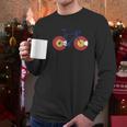 Colorado Flag Bicycle Men Long Sleeve Tshirt