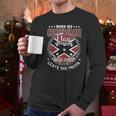 Confederate Flag Men Long Sleeve Tshirt