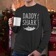 Cool Daddy Shark Men Long Sleeve Tshirt