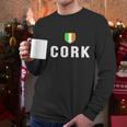 Cork Ireland Irish City Souvenir Eire FlagMen Long Sleeve Tshirt