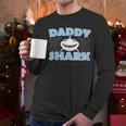 Daddy Shark Best Gift Ideas Men Long Sleeve Tshirt