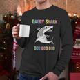 Daddy Shark Doo Doo For Fathers Day Him Dad Grandpa Men Long Sleeve Tshirt