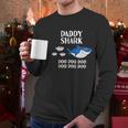 Daddy Shark Doo Doo Gift Men Long Sleeve Tshirt