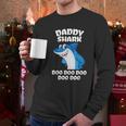 Daddy Shark Do Do Do Funny Men Long Sleeve Tshirt