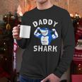 Daddy Shark Gym Lover Dad Birthday Gifts Men Long Sleeve Tshirt