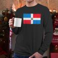 Dominican Republic Flag Carribbean Republica Dominicana Gift Men Long Sleeve Tshirt