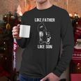 Eagles Fans Like Father Like Son Men Long Sleeve Tshirt