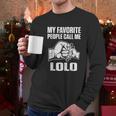 My Favorite People Call Me Lolo Filipino Grandpa Gift Men Long Sleeve Tshirt