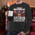 Freedom Isnt Free - Proud Nephew Of A Vietnam Veteran Gift Men Long Sleeve Tshirt