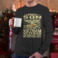 Freedom Isnt Free Proud Son Of A Vietnam Veteran Gift Graphic Design Printed Casual Daily Basic Men Long Sleeve Tshirt