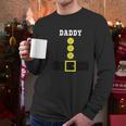 Funny Daddy Dwarf Elf Halloween Costume Men Long Sleeve Tshirt