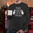 Funny Fathers Day 2018 This Papa Got Swag Men Long Sleeve Tshirt