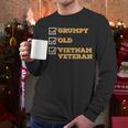 Funny Veteran Grumpy Old Vietnam Veteran Men Long Sleeve Tshirt