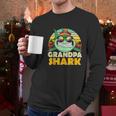 Grandpa Shark Grandpa Gifts From Grandchildren Fathers Day Men Long Sleeve Tshirt