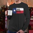 Jeep Texas Flag Men Long Sleeve Tshirt