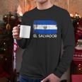 Salvadoran Flag Vintage Made In El Salvador Men Long Sleeve Tshirt