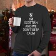 Scottish History Scottish Flag Rampant Lion Men Long Sleeve Tshirt