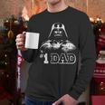 Star Wars Vader 1 Dad Vintage Fathers Day Graphic T-Shirt Men Long Sleeve Tshirt