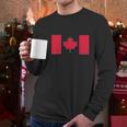 Ugp Campus Apparel Canadian Pride Canadian Providence Flags Men Long Sleeve Tshirt