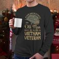 Vintage Veteran Grandpa Proud Army Vietnam Veteran Old Man Men Long Sleeve Tshirt