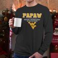 West Virginia Mountaineers Not Grandfather Papaw Men Long Sleeve Tshirt