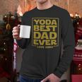 Yoda Best Dad Ever Men Long Sleeve Tshirt