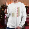 Braaap Snowmobile Flag Men Long Sleeve Tshirt