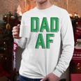 Buzzfeed Dad Af T-Shirt Men Long Sleeve Tshirt