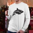 Daddy Shark Cute Funny Family Ocean Beach Summer Vacation Men Long Sleeve Tshirt