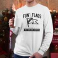 Ripple Junction Bbt Fun With Flags Collegiate Men Long Sleeve Tshirt