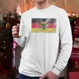 Trunk Candy Distressed Germany Flag Modern Fit Men Long Sleeve Tshirt