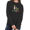 The 3 Three Amigos Salt Tequila Lime Women Long Sleeve Tshirt