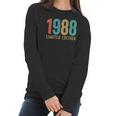 33 Years Old Men Women Limited Edition Birthday Decorations Women Long Sleeve Tshirt