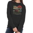 Womens 34Th Birthday Born 1988 Vintage Limited Edition 34 Birthday V-Neck Women Long Sleeve Tshirt