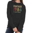 Womens 36 Years Old Gifts Vintage 1986 Limited Edition 36Th Birthday Women Long Sleeve Tshirt