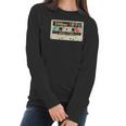 50 Years Old Vintage 1972 Cassette Tape 50Th Birthday Outfit Women Long Sleeve Tshirt