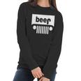 Adult Beer Jeep Funny Drinking - Drinking Beer T-Shirt Women Long Sleeve Tshirt