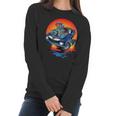 Awesome Classic Sixties Muscle Car Funny Hot Rod Cartoon Women Long Sleeve Tshirt