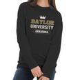 Baylor University Grandma Great Gift For Grandparents Women Long Sleeve Tshirt