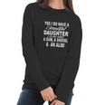 I Have A Beautiful Daughter Funny Dad Father Gift Women Long Sleeve Tshirt