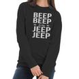 Beep Beep In My Jeep Jeep Women Long Sleeve Tshirt