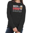 Beer And Cubs The Glue Holding This 2020 Shitshow Together Shirt Women Long Sleeve Tshirt