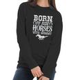 Born To Ride Horses With Mommy Baby Bodysuit One Piece Romper Or Toddler Women Long Sleeve Tshirt