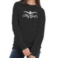 Butterfly Fly Girl Funny Swimming Gifts Women Long Sleeve Tshirt