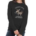 Chingedy Ching Hee Haw Hee Haw Donkey Women Long Sleeve Tshirt