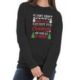 Christmas Vacation Misery Funny Xmas Santa Family Quotes Women Long Sleeve Tshirt