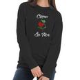 Como La Flor Like A Flower Women Long Sleeve Tshirt